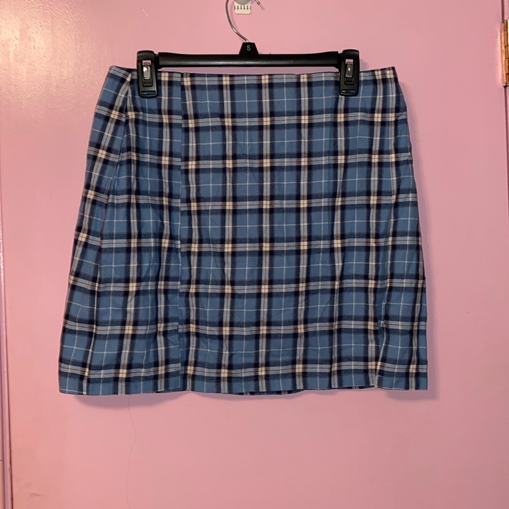 Plaid skirt